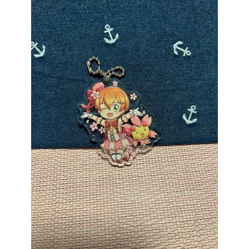 Rin Love Live Fanart Pokemon Keychain